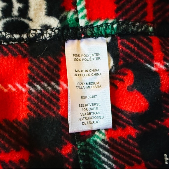 Disney Red and Gray Minnie Mouse Pajama Set - Picture 2 of 3